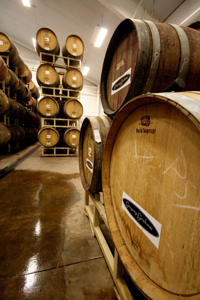 Barrel room